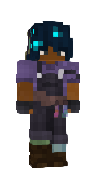 Dark Slim #6d50 Minecraft skin avatar
