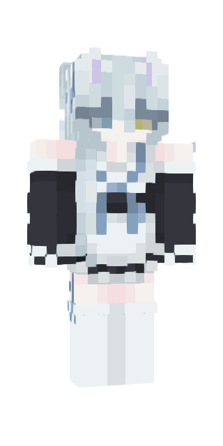 White Classic #6dc6 Minecraft skin avatar