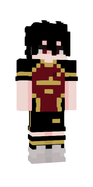 Black Slim #7074 Minecraft skin avatar