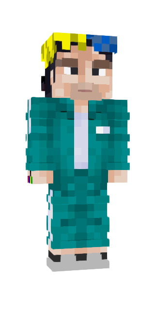 Colorful Slim #70f3 Minecraft skin avatar