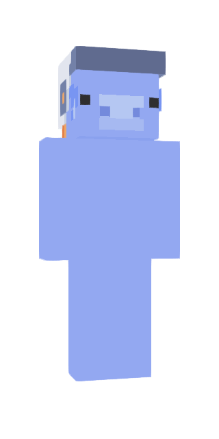 Light Slim #73d1 Minecraft skin avatar