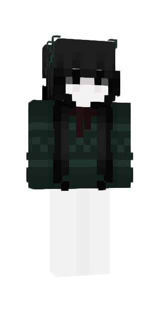 Black Slim #7509 Minecraft skin avatar