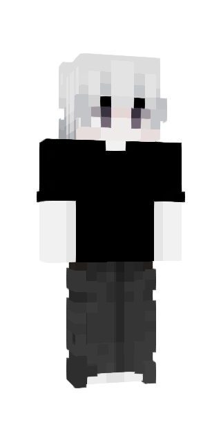 Monochrome Slim #7605 Minecraft skin avatar
