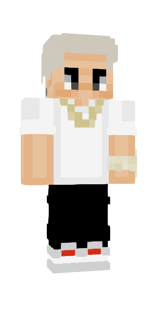 White Classic #76e9 Minecraft skin avatar