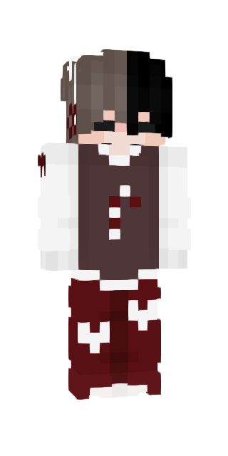 Black Slim #771e Minecraft skin avatar