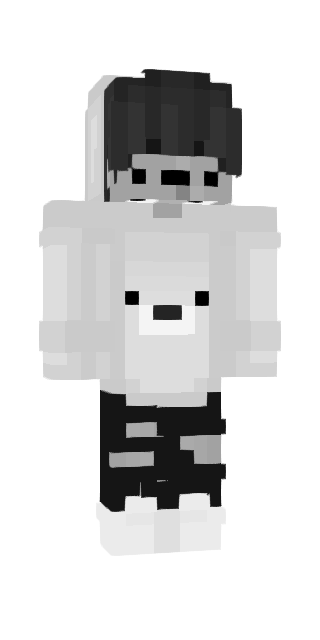 Monochrome Classic #77dd Minecraft skin avatar
