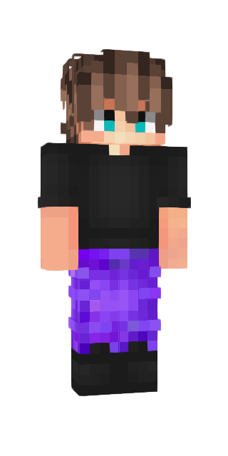 Black Slim #79cb Minecraft skin avatar