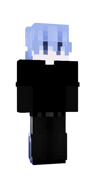 Black Slim #7aff Minecraft skin avatar