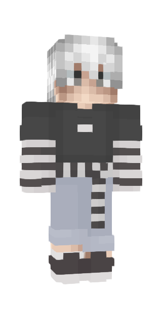 Monochrome Classic #7bd4 Minecraft skin avatar