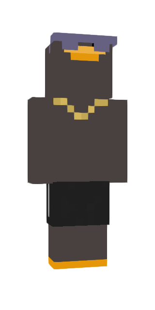 Monochrome Slim #7c03 Minecraft skin avatar