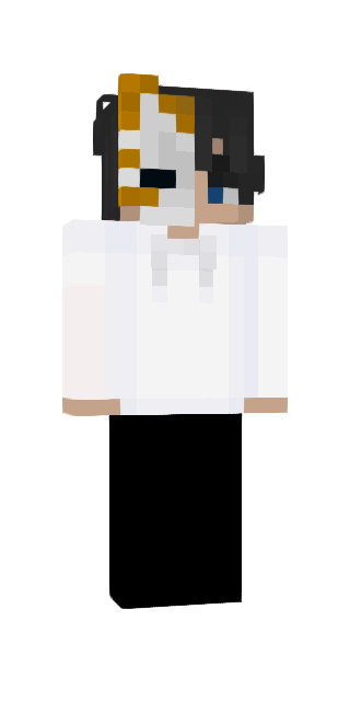 Black Slim #7e34 Minecraft skin avatar
