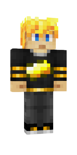 Black Classic #7fab Minecraft skin avatar