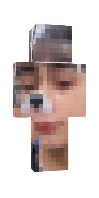 Gray Classic #807f Minecraft skin avatar