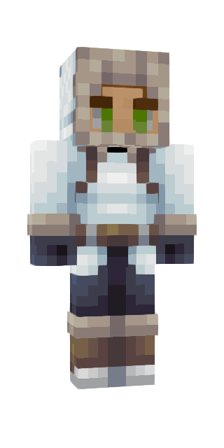 White Classic #80da Minecraft skin avatar