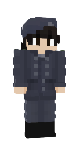 Monochrome Slim #82ec Minecraft skin avatar