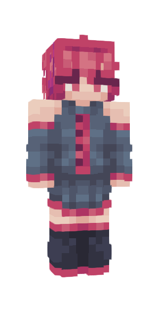 Red Slim #83c0 Minecraft skin avatar