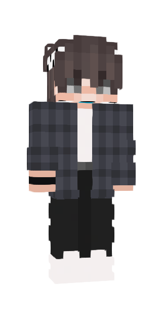 Black Slim #8686 Minecraft skin avatar