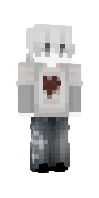 Monochrome Slim #880e Minecraft skin avatar