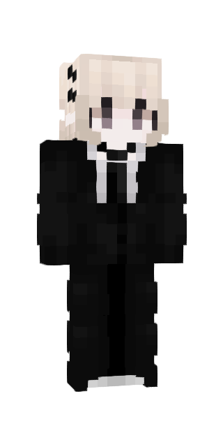 Monochrome Slim #8937 Minecraft skin avatar