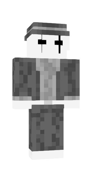 Monochrome Classic #8a99 Minecraft skin avatar