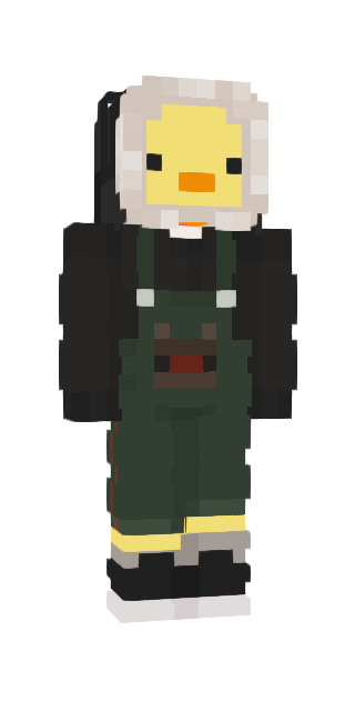 Monochrome Slim #8b38 Minecraft skin avatar