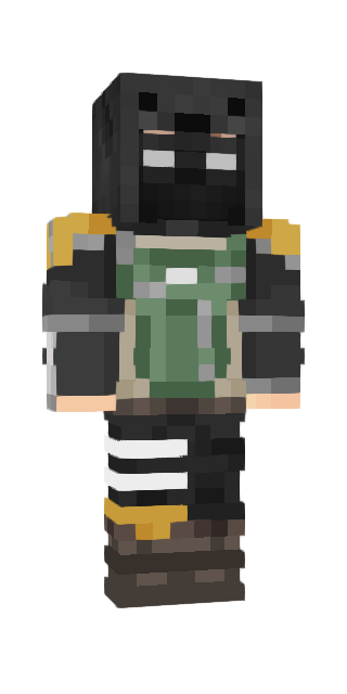Monochrome Classic #8c54 Minecraft skin avatar