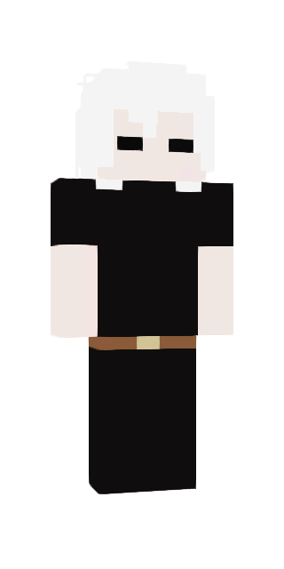 Black Slim #8d99 Minecraft skin avatar
