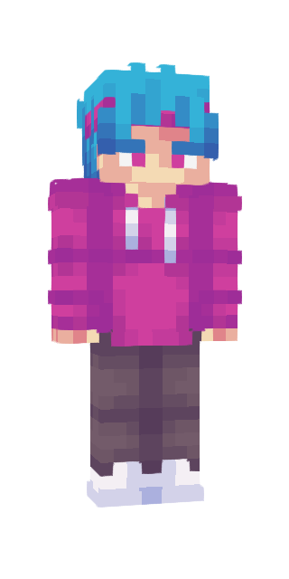 Colorful Slim #9034 Minecraft skin avatar