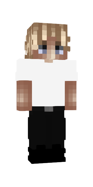 Monochrome Slim #967e Minecraft skin avatar