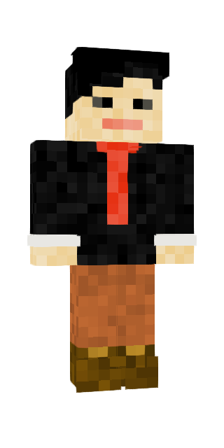 Black Classic #97d8 Minecraft skin avatar