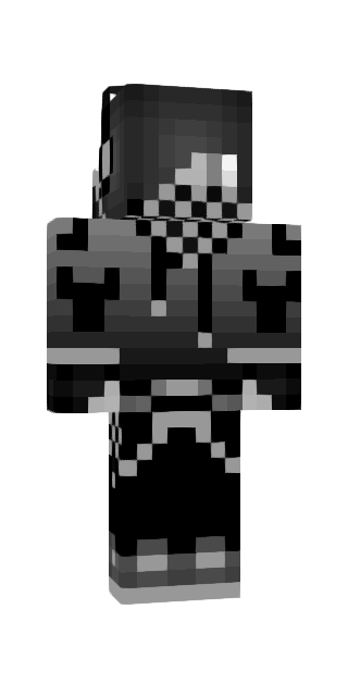 Monochrome Classic #98f4 Minecraft skin avatar