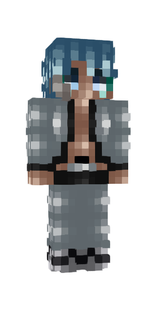 Monochrome Slim #9979 Minecraft skin avatar