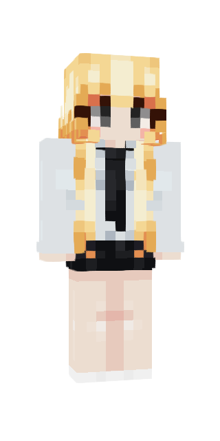 Light Slim #9b57 Minecraft skin avatar
