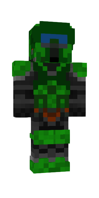 Dark Classic #9bc7 Minecraft skin avatar