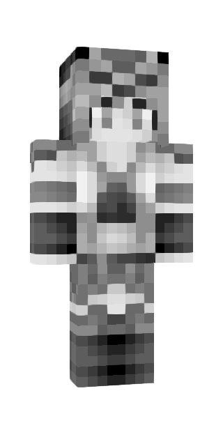 Monochrome Classic #9c12 Minecraft skin avatar