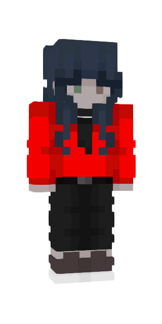 Black Slim #9dfe Minecraft skin avatar