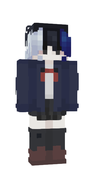 Black Slim #9f05 Minecraft skin avatar