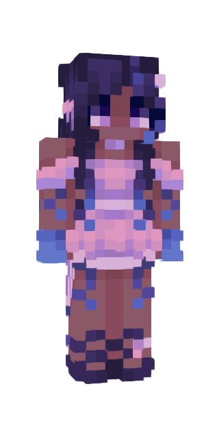 Colorful Slim #a009 Minecraft skin avatar