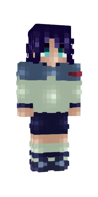 Black Slim #a07a Minecraft skin avatar