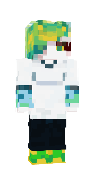 Colorful Slim #a1e6 Minecraft skin avatar