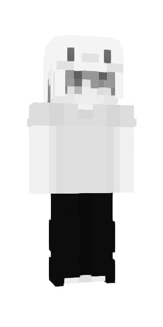 Monochrome Slim #a30c Minecraft skin avatar
