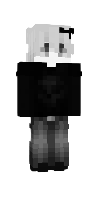 Monochrome Slim #a313 Minecraft skin avatar