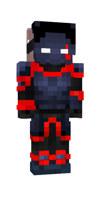 Black Slim #a3b7 Minecraft skin avatar