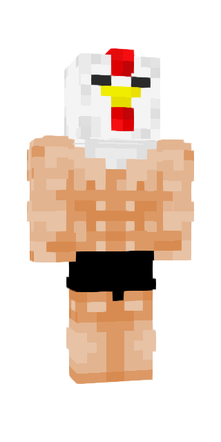 White Classic #a3fe Minecraft skin avatar