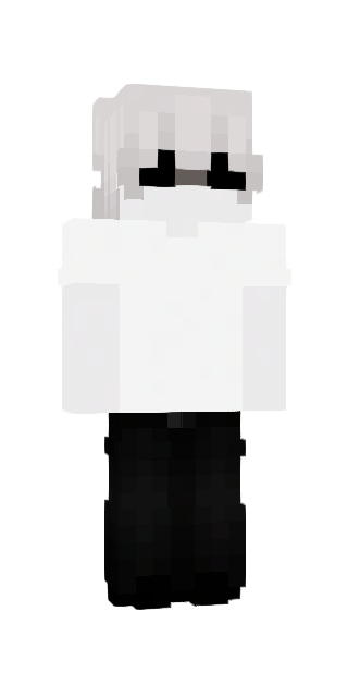Monochrome Slim #a403 Minecraft skin avatar