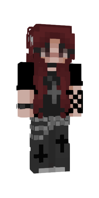 Dark Slim #a4d9 Minecraft skin avatar