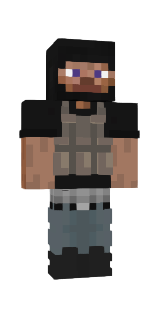 Dark Classic #a5b9 Minecraft skin avatar