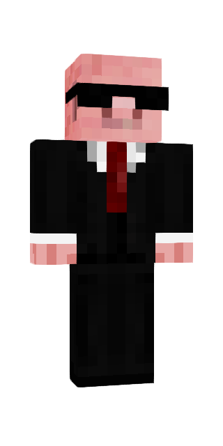 Black Classic #a6f5 Minecraft skin avatar