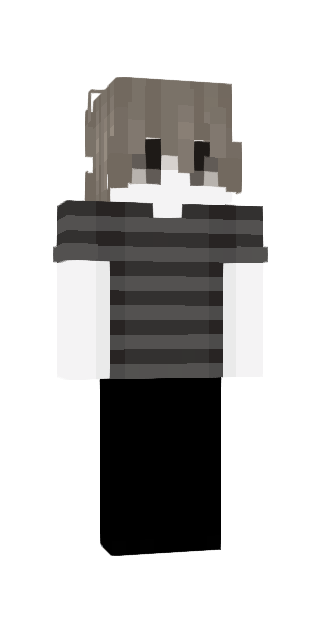 Monochrome Slim #a794 Minecraft skin avatar