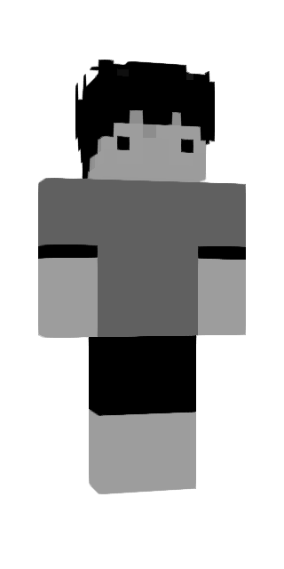 Monochrome Classic #aa55 Minecraft skin avatar